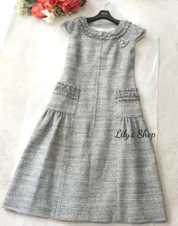 르네 트위드 원피스