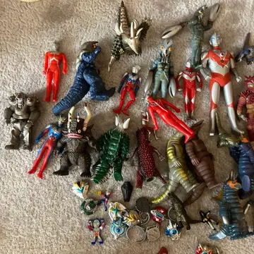 울트라맨 피규어 세트 다수