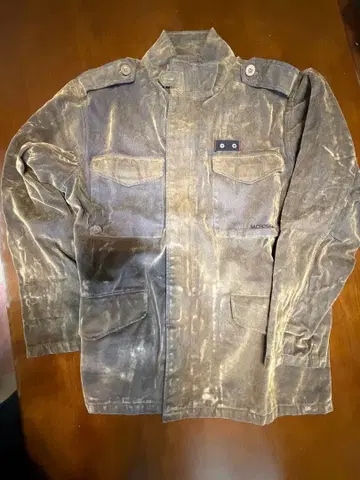 MACKINTOSH 밀리터리 자켓 브라운