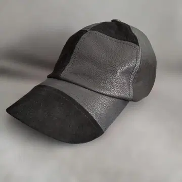 KASZKIET 캡 가죽 모자 스웨이드 패치워크