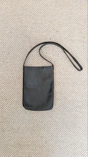 Hender Scheme 가죽 숄더백 블랙