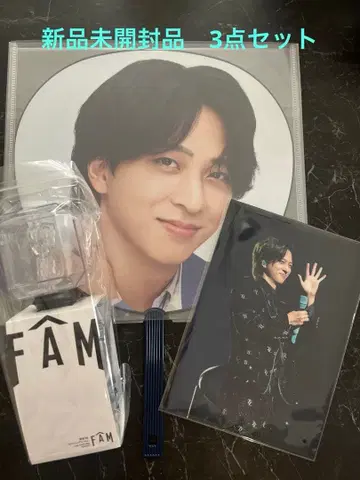 [ 테라니시 타쿠토 ] 부채 파일 응원봉 3종 세트