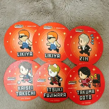 란팬 QUEST 콜라보 카페 오리지널 코스터