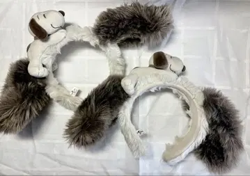 스누피 USJ 유니버셜 톤 다운 머리띠