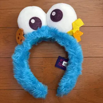 [ USJ ] 유니버셜 세서미 스트릿 쿠키 몬스터 머리띠