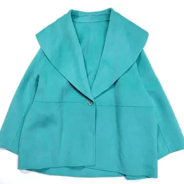 새상품급 최근 모델 플라주 해밀턴 와이드 컬러 숏코트 38