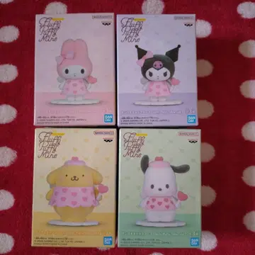 산리오 캐릭터즈 Fluffy Puffy Mine 4종