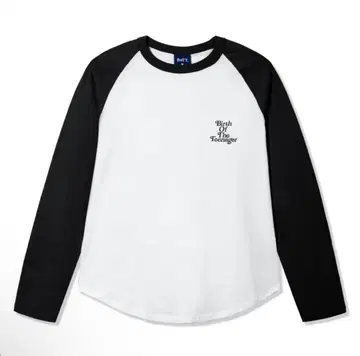 VERDY x BoTT Raglan L/S Tee Black/White