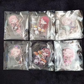 뱅드림 이어지는 쁘띠 아크릴 스탠드 6세트