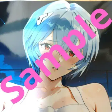 신세기 에반게리온 아야나미 레이 동인 포스터