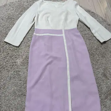 PINKY&DIANNE 7부 소매 무릎 기장 원피스 38