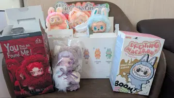 POPMART 러브브 에너지 마카롱 스컬팬더