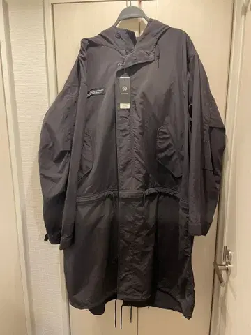 GU 2WAY 오버 사이즈 모즈 코트 3XL 블랙