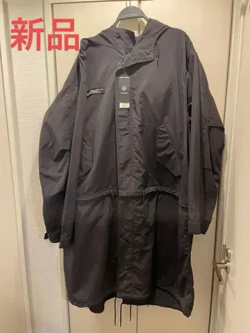 GU 2WAY 오버 사이즈 모즈 코트 3XL 블랙