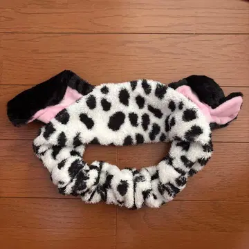 101마리 강아지 머리띠 핑크 귀 포함