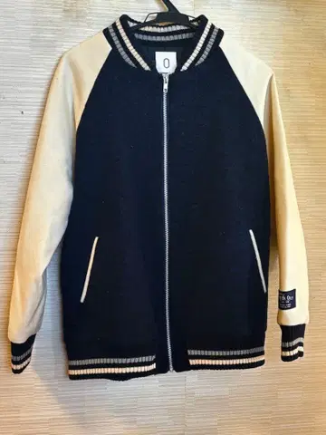 Who's Who gallery 바시티 자켓 네이비