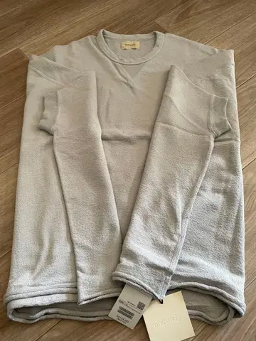 새상품*BEAMS BOY/maturely 밑단 컷오프 판초 저지