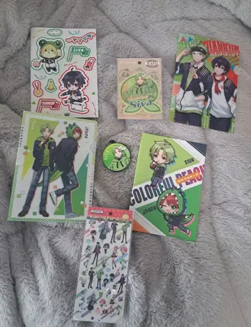 시바 묶음 판매 컬러풀 피치 미사용