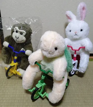 TAITO 한정판 봉제 인형 자전거