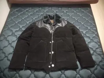 인디언 모터 사이클 가죽 자켓 블랙 36