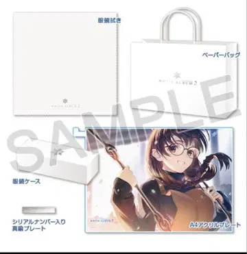 white album2 오기소 유키나 모델 안경 c107