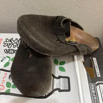 BIRKENSTOCK 다크 브라운 샌들 38