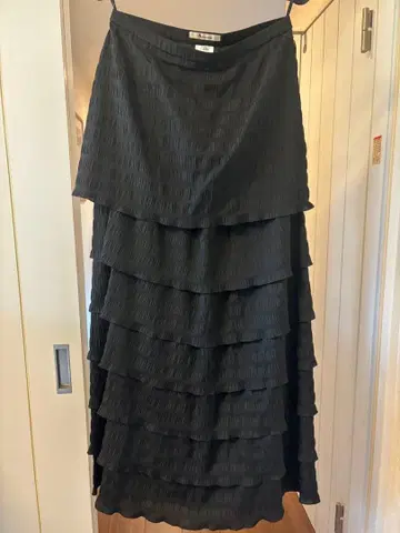 Aquascutum 블랙 플레어 스커트 13