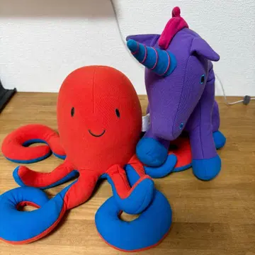 Yogibo Mate 봉제 인형 2체 세트 유니콘 오즈왈드