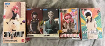 SPY x FAMILY 프리미엄 피규어 5체 세트