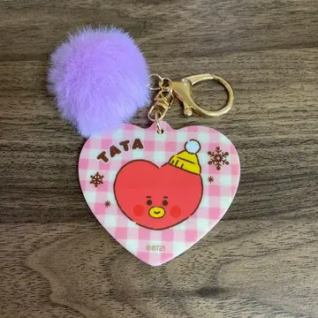 BT21 아크릴 키링 TATA 훼미리마트 한정판