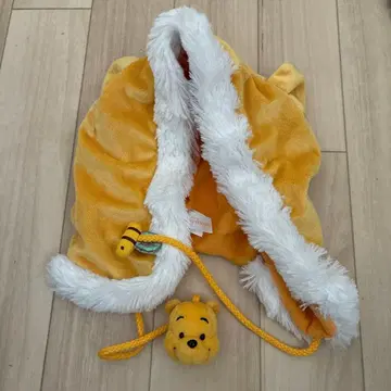 푸우 플리스 모자 귀 포함