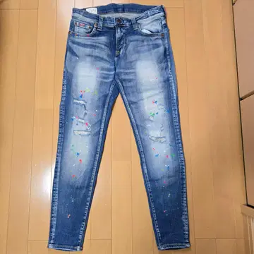 빅 존 빅존 MMM134J 컬러 페인트 데님