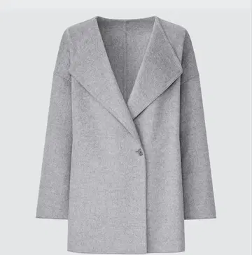 [새상품급] 유니클로 더블 페이스 코트 클리닝 완료