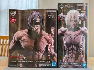 제일복권 진격의 거인 엘렌 여자형 거인 피규어