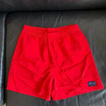 NOAH 레드 숏팬츠 S