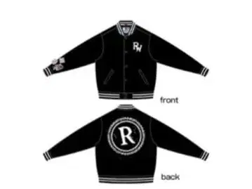 RADWIMPS 20th 바시티 자켓 M 사이즈