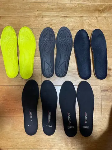 미즈노 인솔 25.5cm 5종 세트