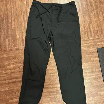 블랙 캐주얼 팬츠