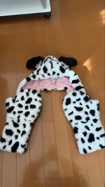 디즈니 머플러 팬캡 101마리 강아지