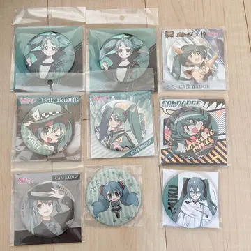 하츠네 미쿠 캔뱃지 세트