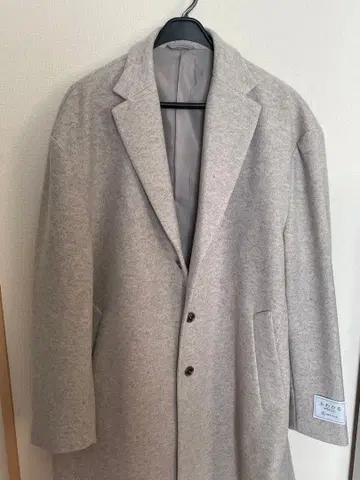 사가센의 체스터 코트 (아이보리)