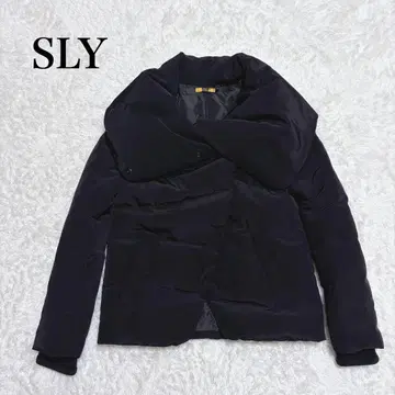 새상품급 SLY 스라이 다운 자켓 넓은 옷깃 다운 2way