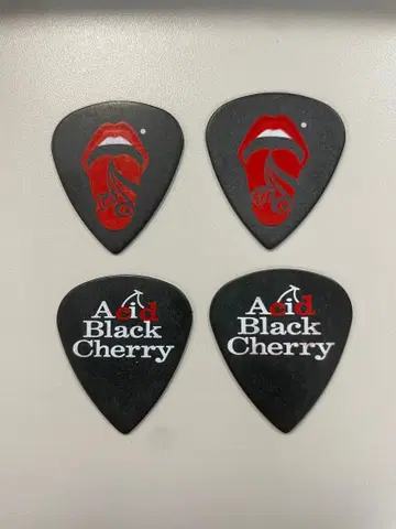 Acid Black Cherry 피크 4개 세트