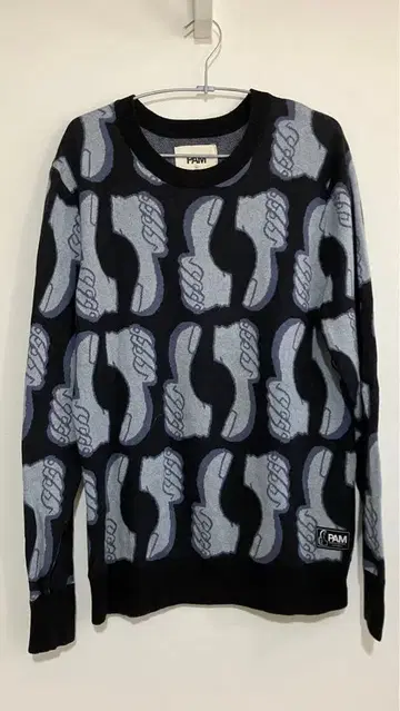 구제 의류 PAM 크루넥 스웨터 S 사이즈