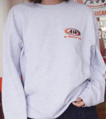 [매장 한정] A&W 오키나와 맨투맨 트레이닝복 L 사이즈