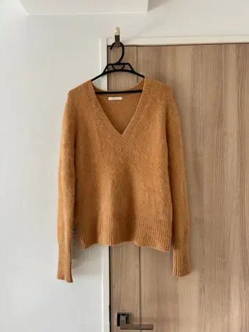 Place V넥 니트 스웨터 긴팔