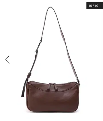 [컨디션 최상] NATURAL BEAUTY 바디백 스타일 숄더백 브라운