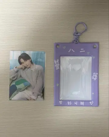 SEVENTEEN 포토 카드 홀더 정한