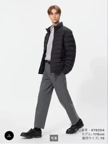 UNIQLO 웜 스마트 팬츠/기장 짧음 사이즈 79