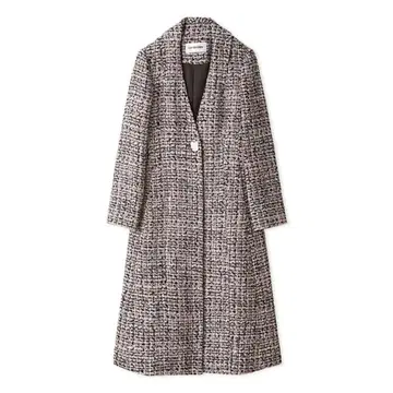 릴리 브라운 체스터 코트 핑크